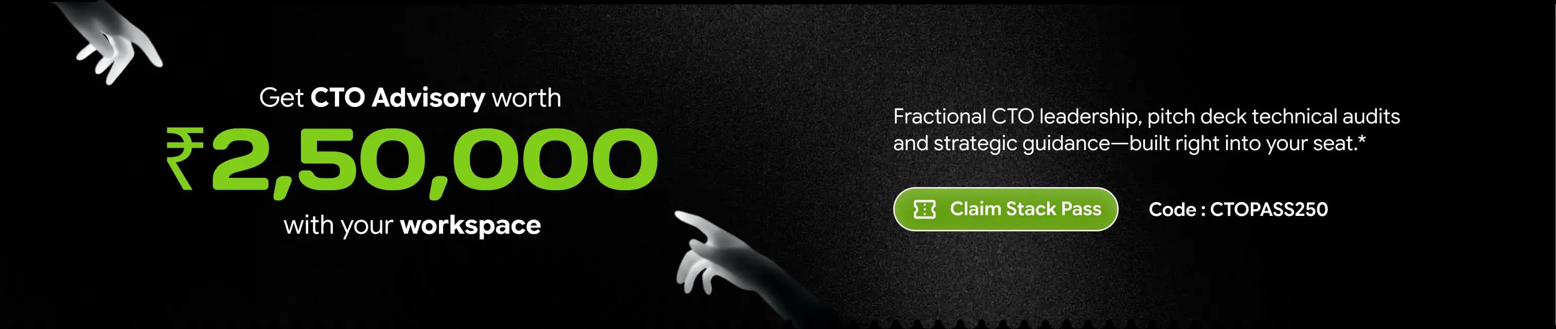 Office 2.0 CTO Advisory offer banner